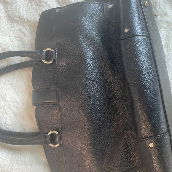 Authentic Coach satchel, black and gold twist-Lock and top handle bag - Picture 7 of 16